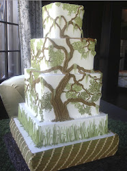tree cakes cake square jim smeal themed shape carolina south cakesforwedding stunning created motif painted