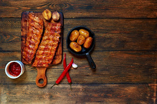 Oven-Baked pork ribs