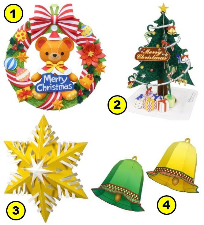 PAPERMAU: Christmas Time - Christmas Papercraft Series - by Canon - Part 01