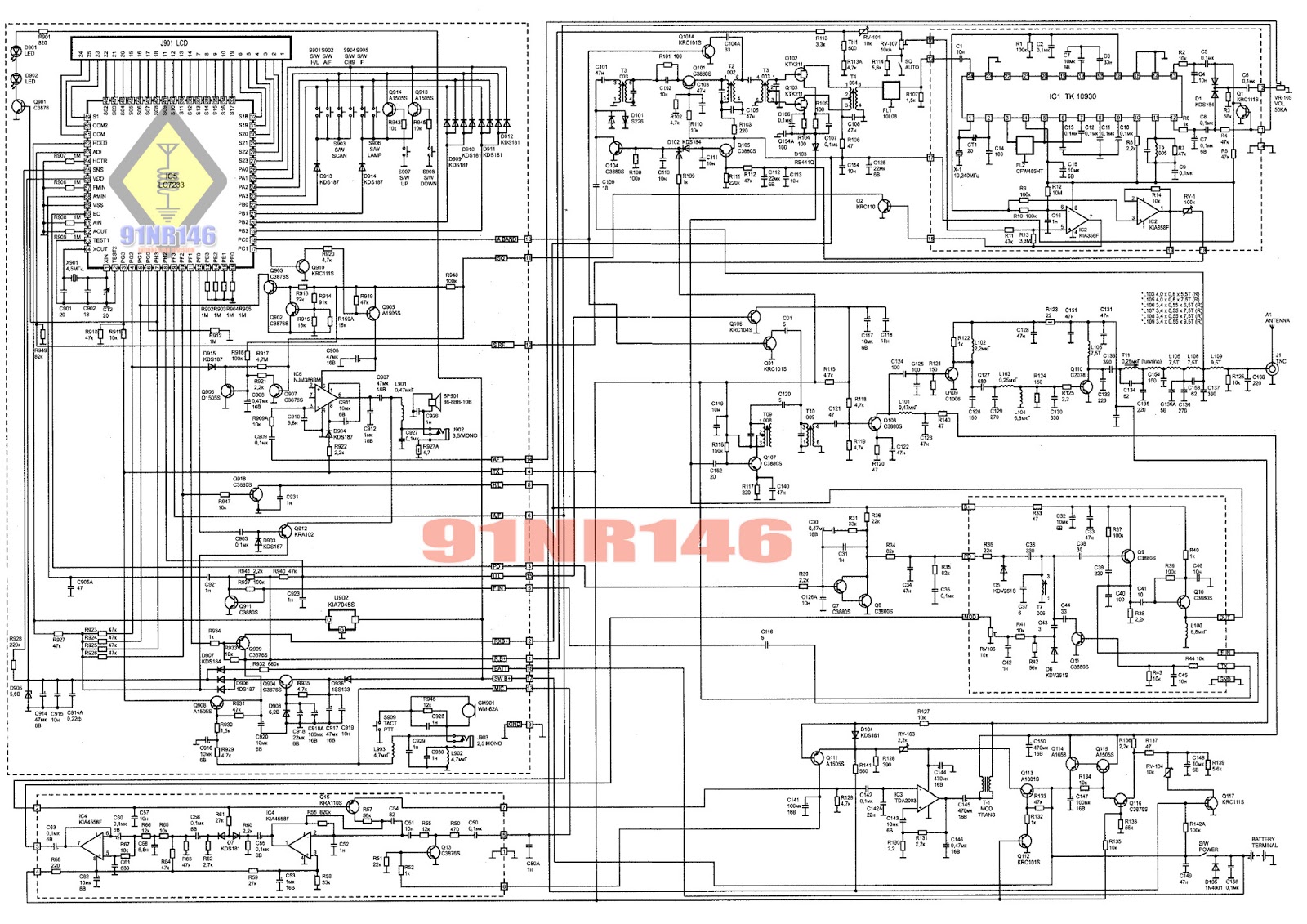 91NR146 STATION: 27Mhz CB Radio Scheme Collections