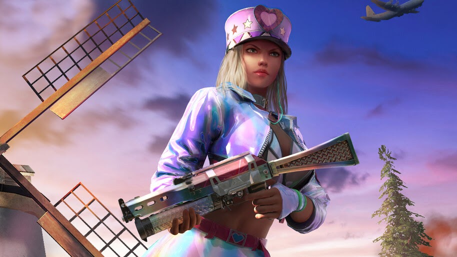PUBG, Mobile, Dazzling, Youth, Set, 4K, #5.2603