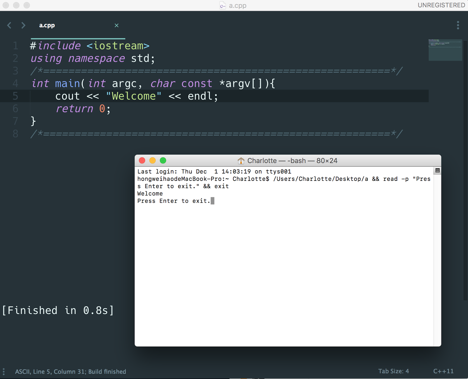 Sublime text 3 c Sublime text 3 c
