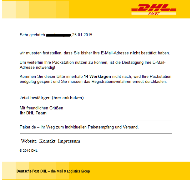 Wir Bitten Um Bestätigung Wir Bitten Um Bestätigung
