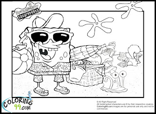 free download spongebob coloring pages