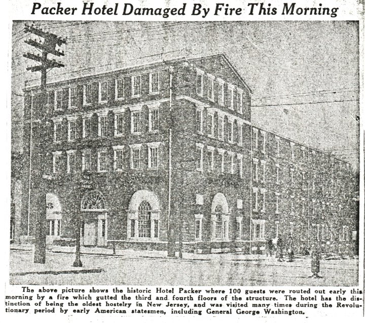 Historic Perth Amboy Virtual Museum Packer House Fire 1942