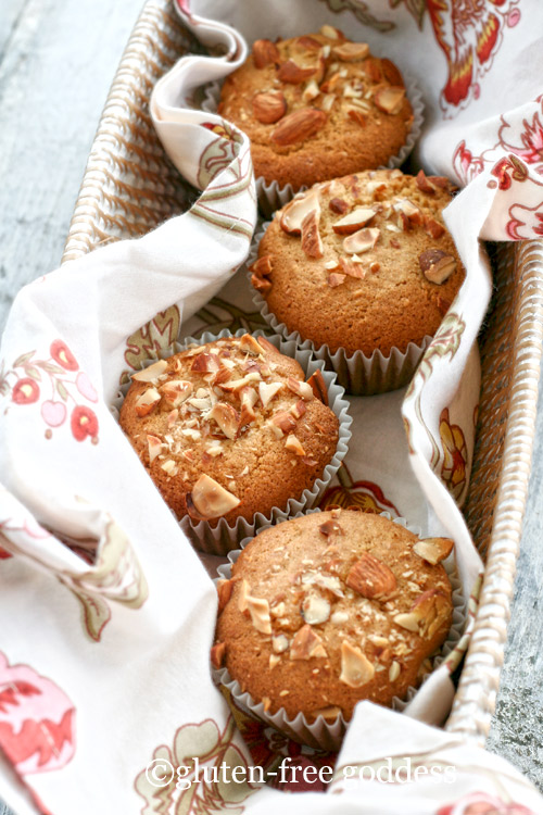 Gluten-free Orange Almond Muffins
