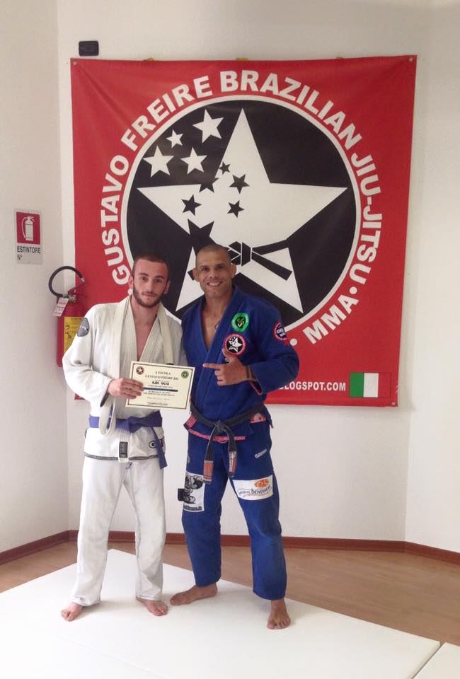 Cintura Jiu-Jitsu Brasiliano Blu Role Bonito | Taglia A5, Cotone, Conforme IBJJF - Foto 6