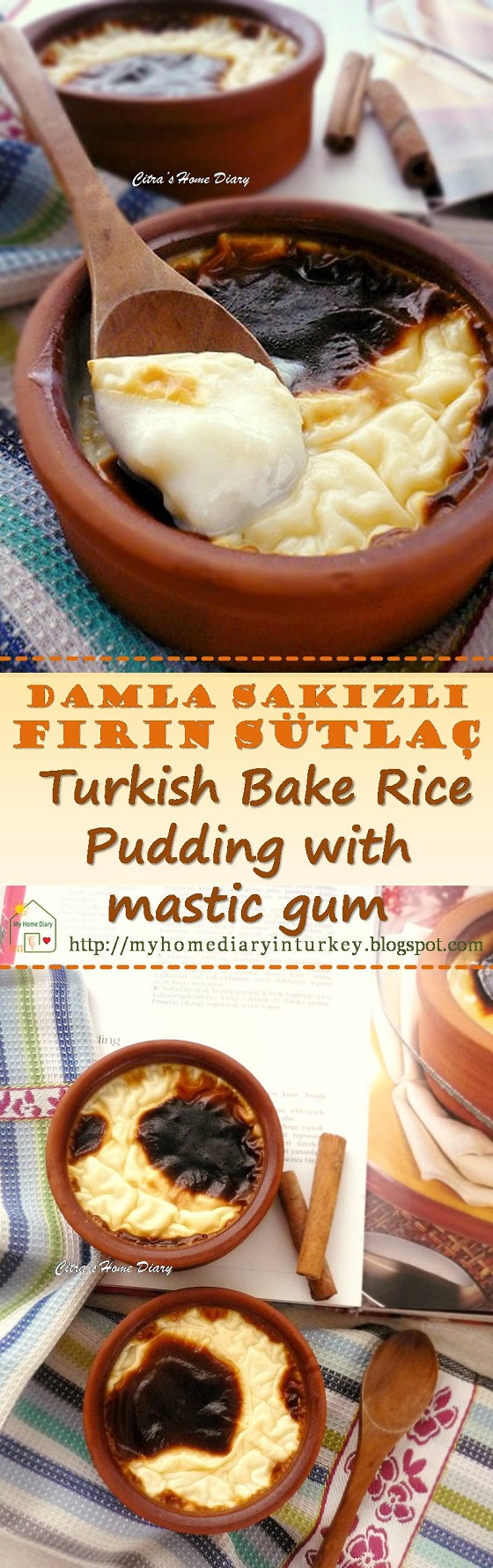 Damla Sakızlı Fırın Sütlaç (Turkish Rice Pudding with mastic gum). #turkishcuisine #ricepudding #dessert #tatlı #bakericepudding #sütlaç #fırınsütlaç  #sweetporidge #turkishcuisine #ricepudding #dessert #tatlı #fırınsütlaç #turkishdessert #turkishfoodrecipe #masticgum #puddingberaskhasturki #resepmasakanturki