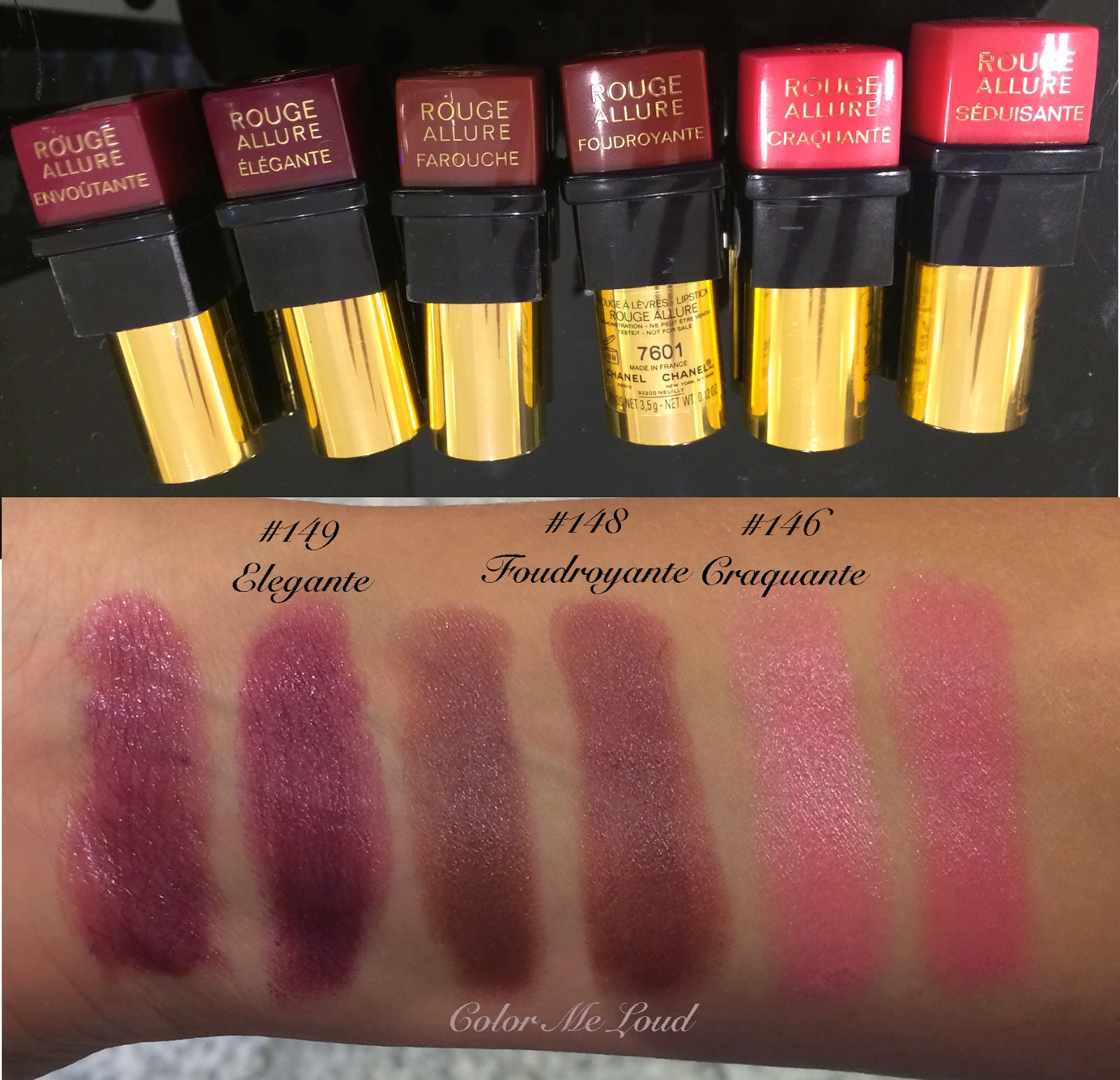 Cute and Mundane: CHANEL Rouge Allure Lip Color in Radieuse review +  swatches