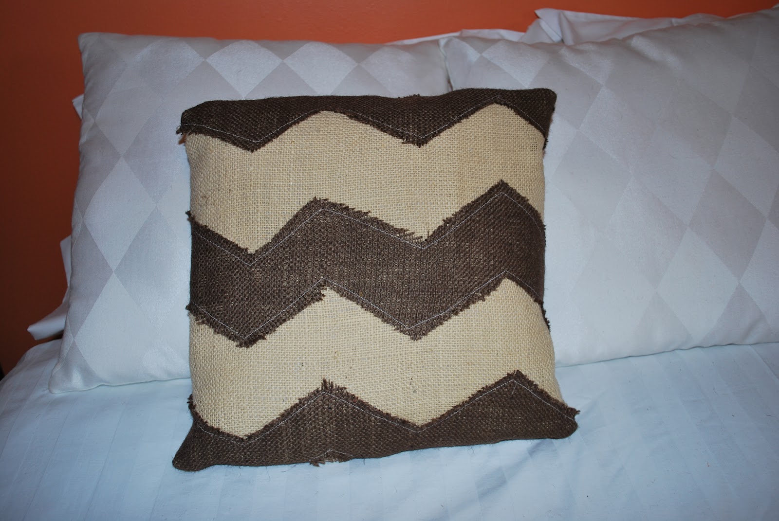 The Ever Changing Life of a Military Wife More Burlap Pillows