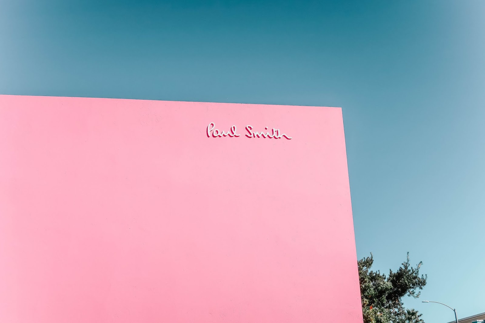 paul smith pink wall