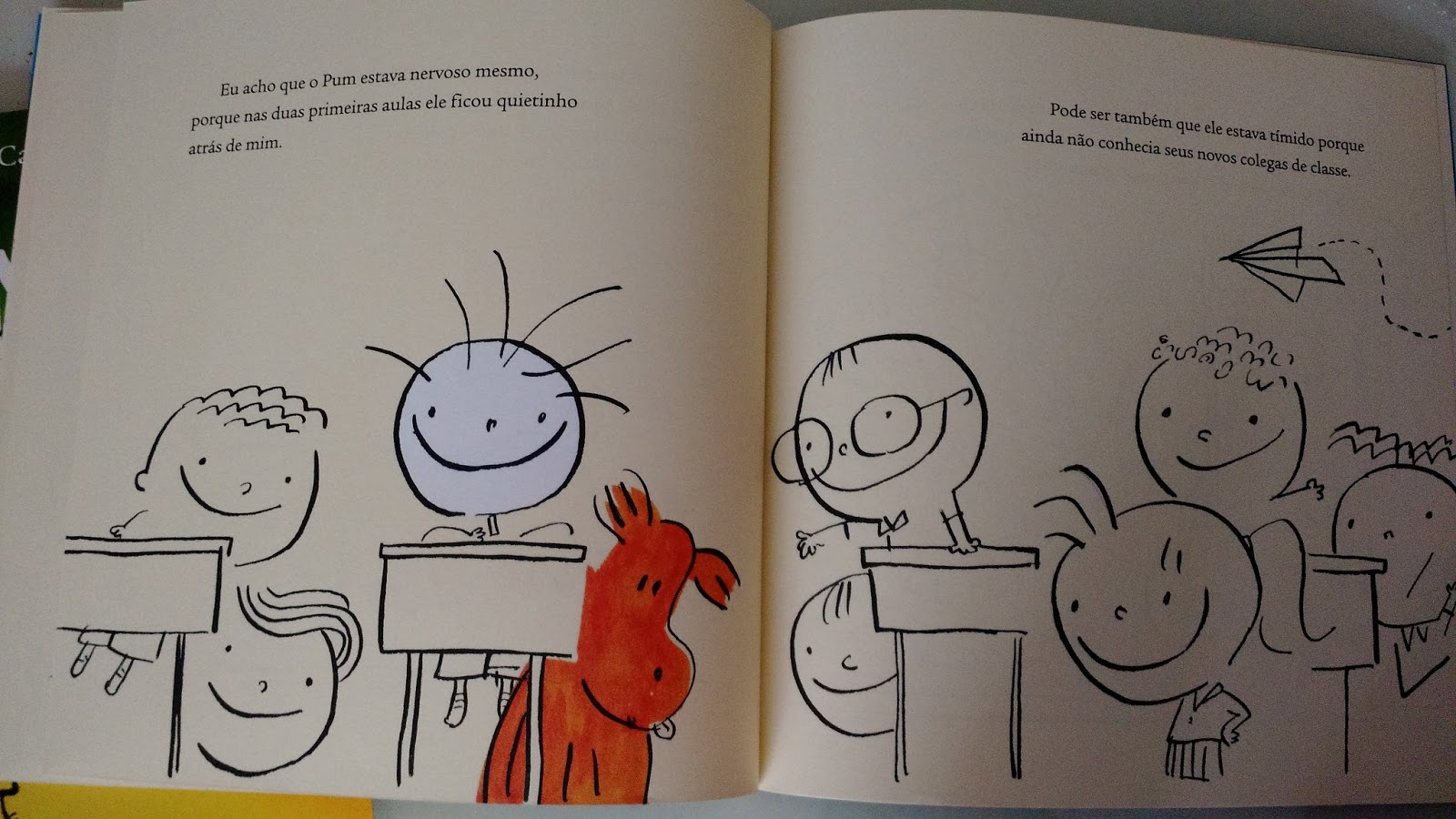 COISAS DA LARA: Resenha Soltei o Pum na escola