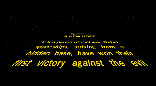Opening Lines Of Star Wars The Opening Crawl Text Of Every Star Wars Film | In A Far Away Galaxy