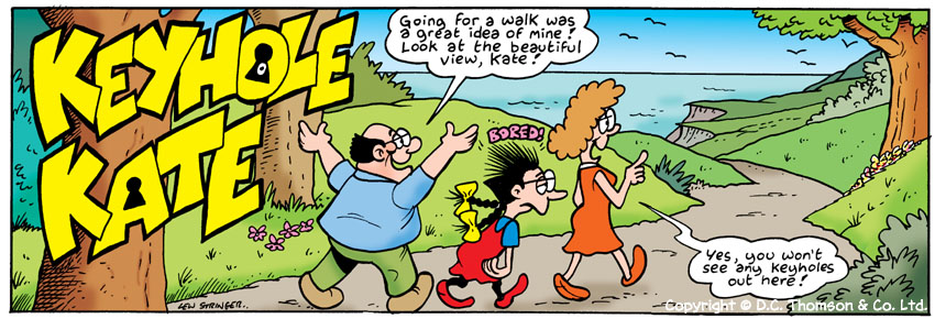 Lew Stringer Comics: It's Keyhole Kate!