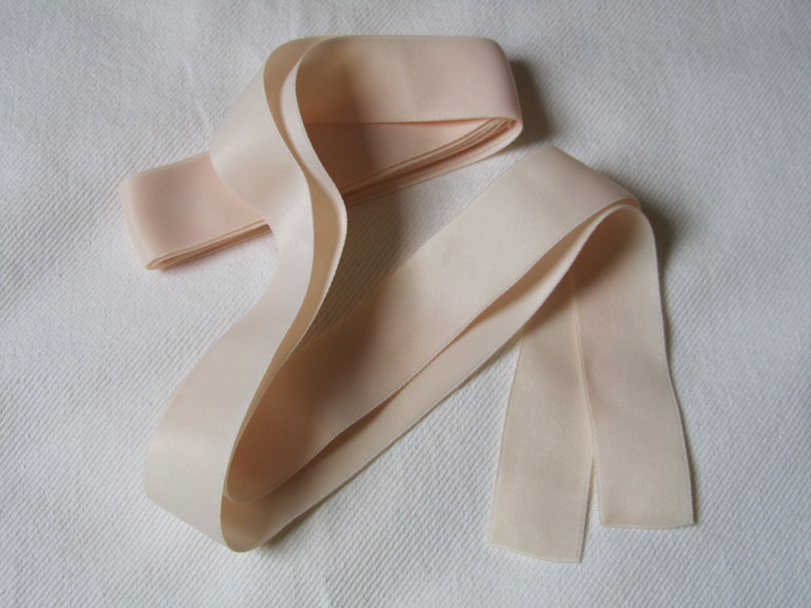 satin ballet shoes with ribbons