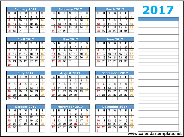 free-complete-printable-calendar-template-2017