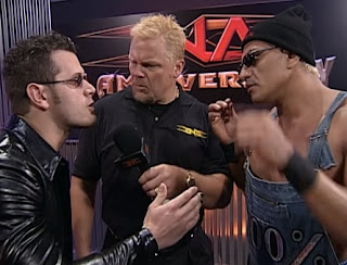 TNA Slammiversary 2005 - Shane Douglas interviews Alex Shelley and The Shocker