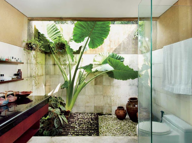 Desain Kamar Mandi Bergaya Nature Desain Kamar Mandi Bergaya Nature