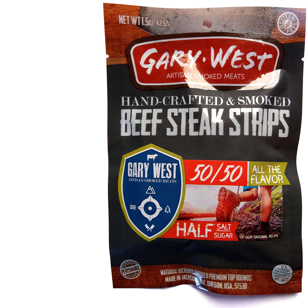 Gary West Meats 50/50 Steak Strips Beef Jerky Reviews