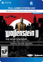 Wolfenstein 2: The New Colossus Game Cover PS4 Digital Deluxe