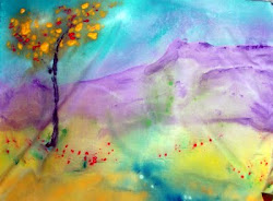 fabric painting landscape freestyle expressions jen