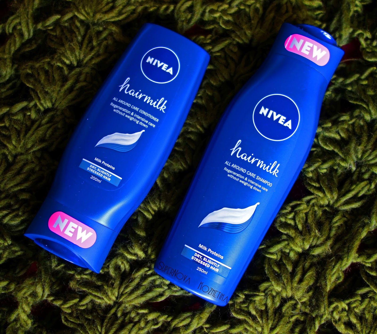 SuperNova Kozmetika Nivea Hairmilk Shampoo & Conditioner
