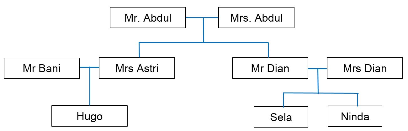 Soal bahasa inggris family tree