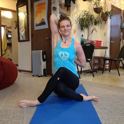 Barefoot Angie Bee: January Yoga Recap of Favorite Poses