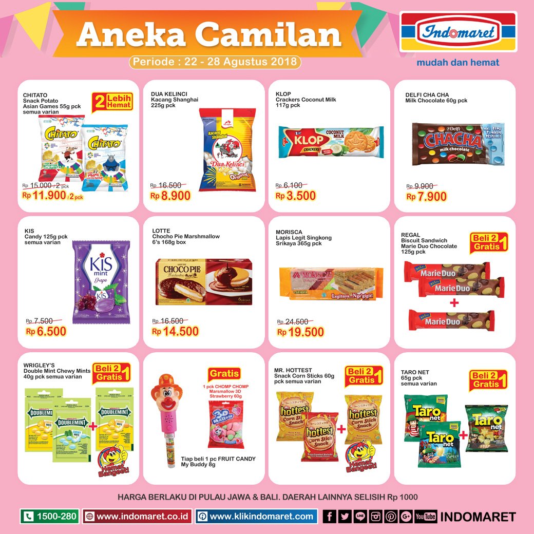 Harga Potato Di Indomaret BOBOTIE