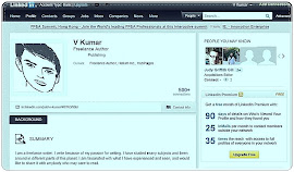 V Kumar on Linked In