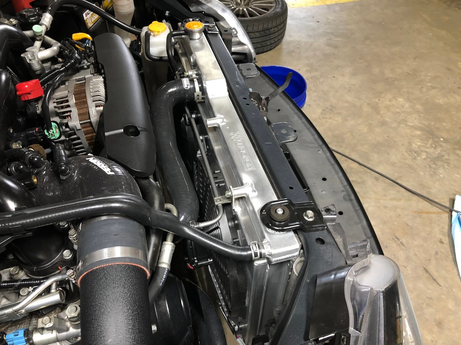 Circuit Motorsports FlatOut Subaru WRX Cooling Mods Upgraded