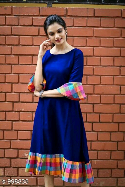 Drishya Fancy Khadi Cotton KurtisFree COD available shipping free
