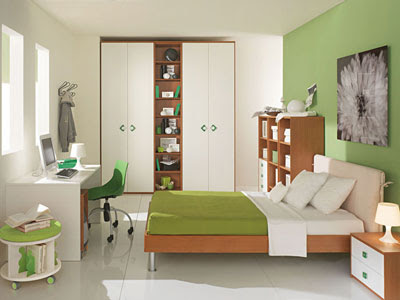 Dormitorios Para Adolescentes Color Verde | Ideas para decorar, diseñar