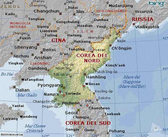 Confini Corea Del Nord E Sud Tesina sulla Corea del Nord - Terza Media • Scuolissima.com