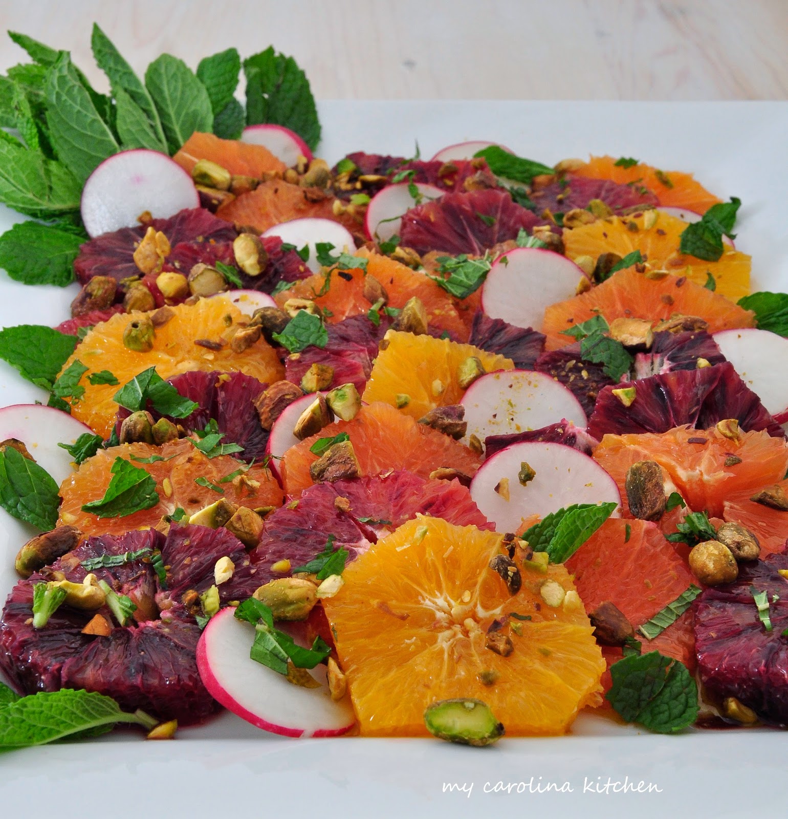 My Carolina Kitchen Blood Orange Salad