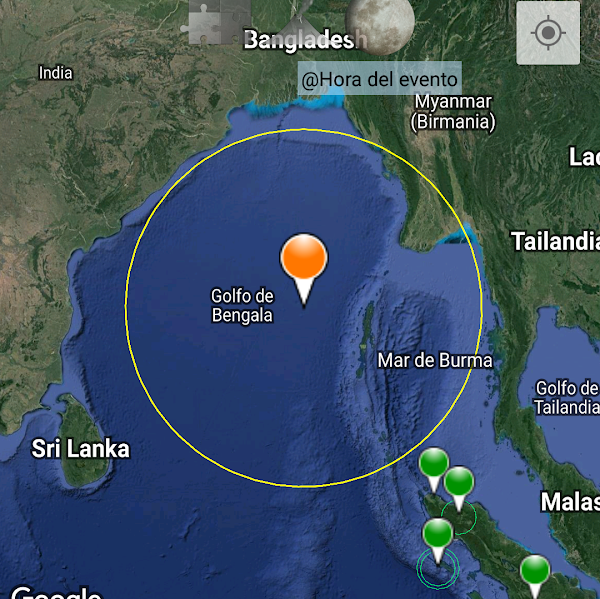 Fuerte sismo cerca de las costas de la india. Fuerte sismo cerca de las costas de la india.
