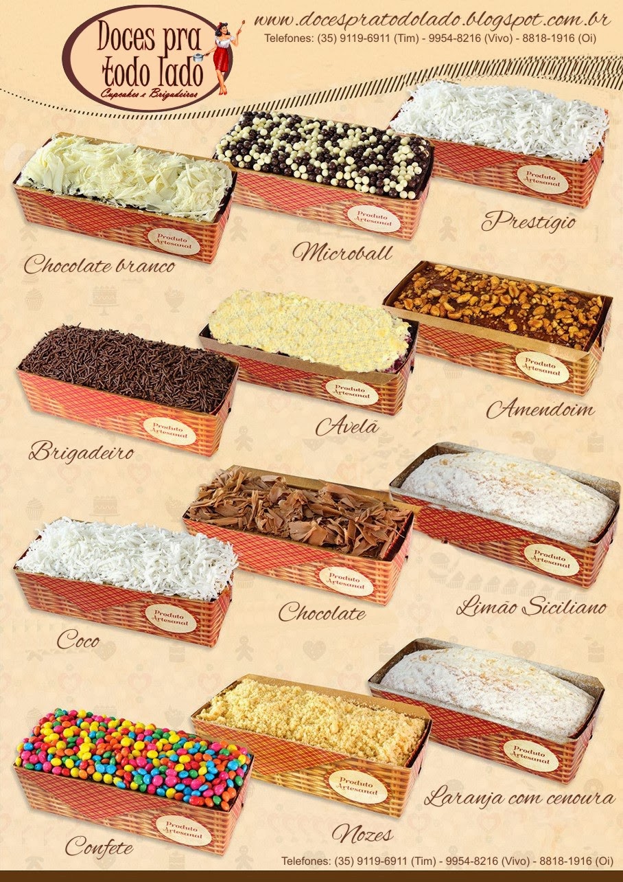 Doces Pra Todo lado Bolo Inglês