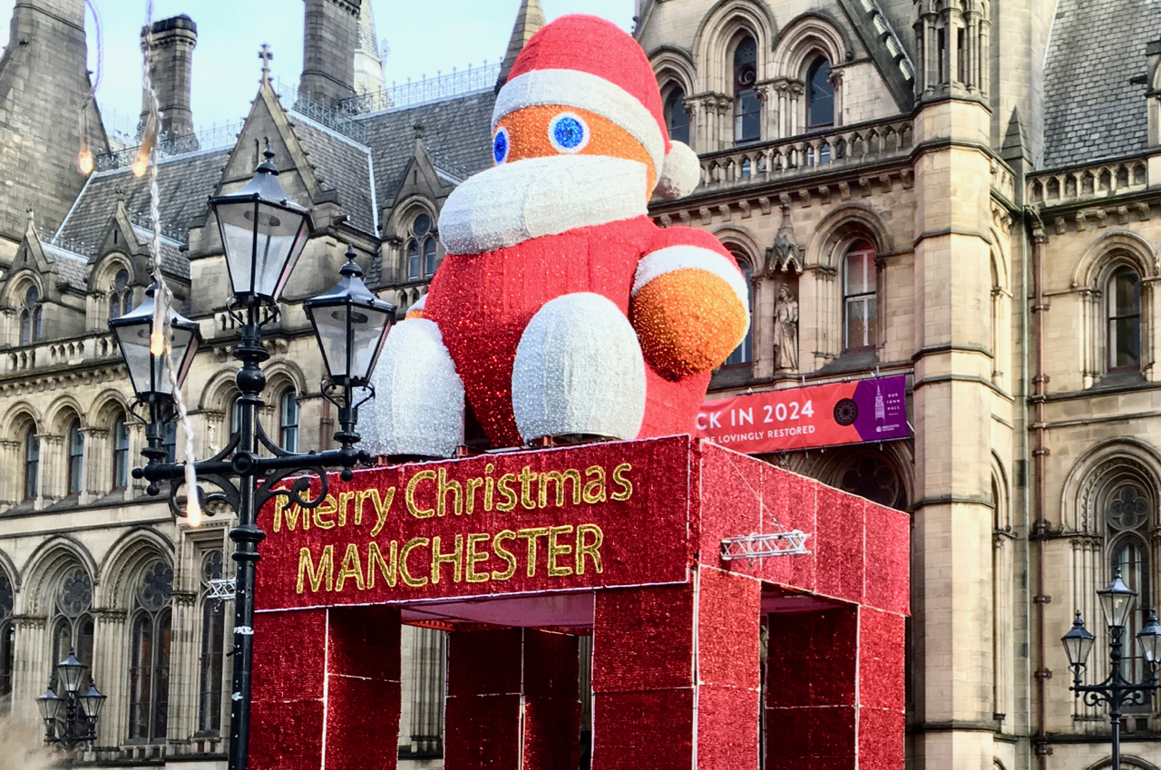 Manchester Christmas Markets Santa