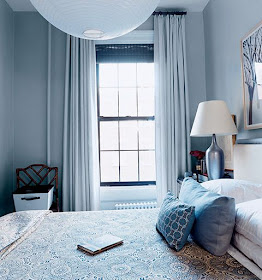 Beautiful bed room by Pop Sugar via Domino Mag - {cool chic style fashion}