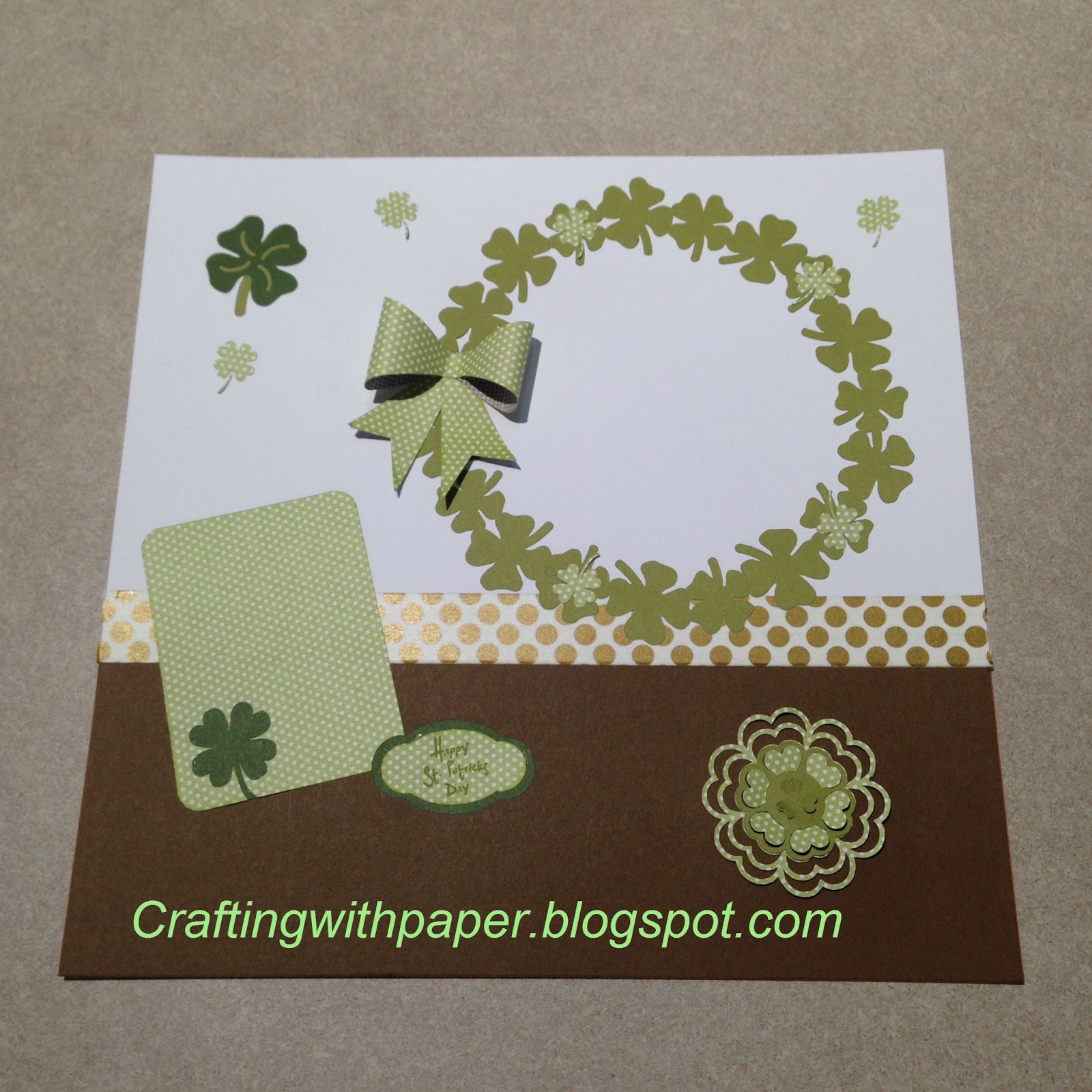 st patricks day layouts