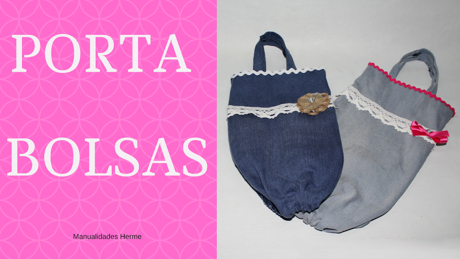 Cómo hacer un porta bolsas | Manualidades