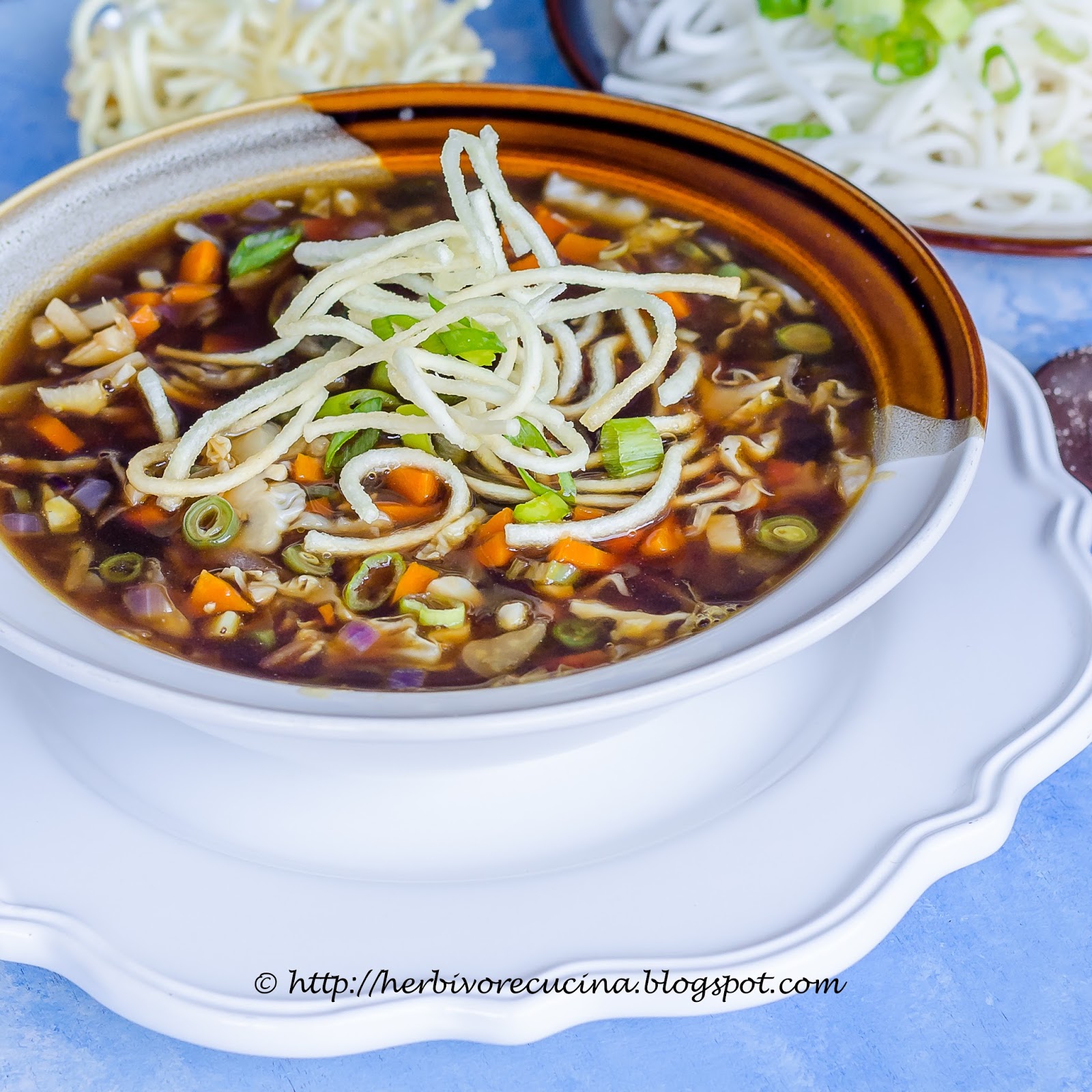 Herbivore Cucina Vegetable Manchow Soup