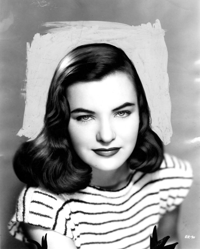 Hollywood Classic Beauty: 50 Glamorous Photos of Ella Raines in the 1940s.
