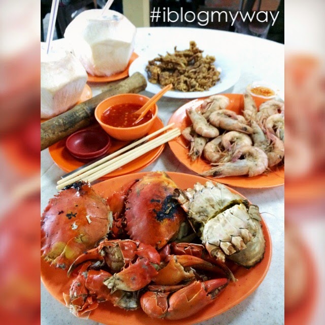 Crab & Fried Oyster Sea Pearl Lagoon, Penang I Blog My Way