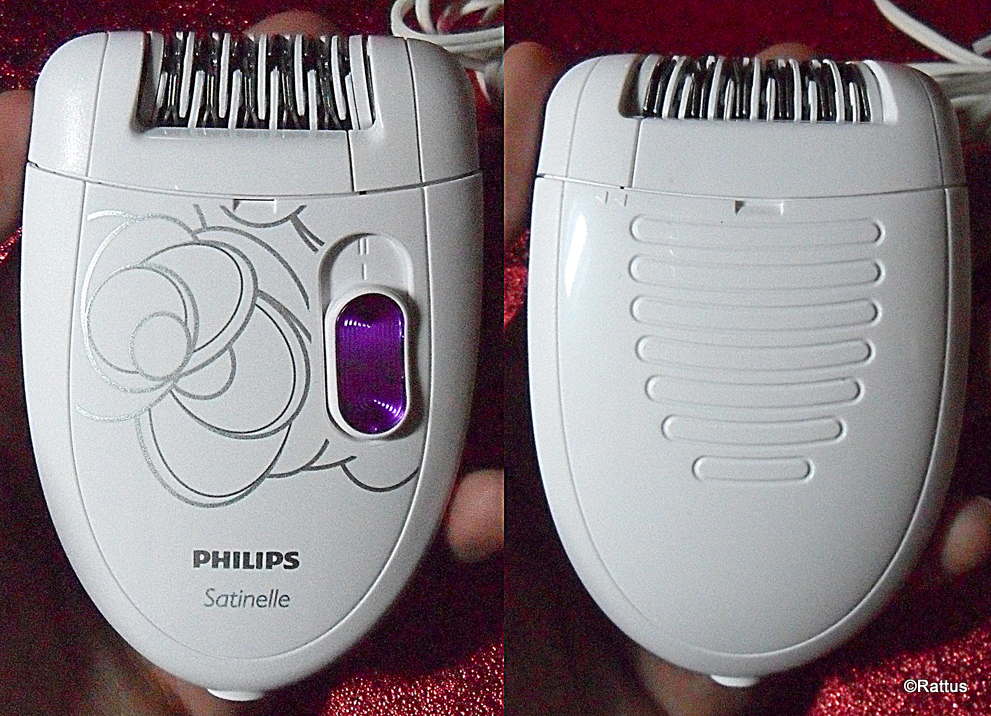 APPLIANCES Philips Satinelle HP6400 Epilator Legs Lady Rattus Blog
