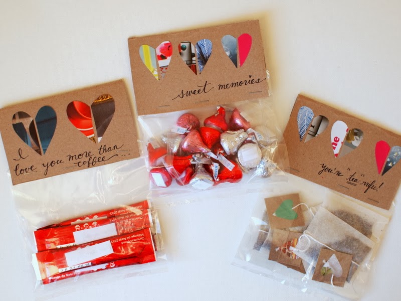 DIY Valentine's Day Gifts: Candy, Coffee, and Tea | Pink Stripey Socks
