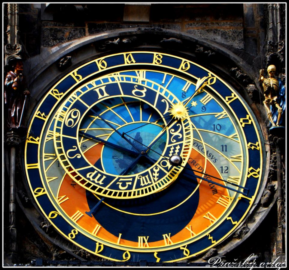 The Prague Astronomical Clock Hd Wallpapers
