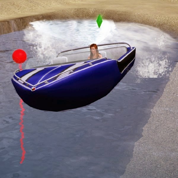 Simming in Magnificent Style Mooring bouy