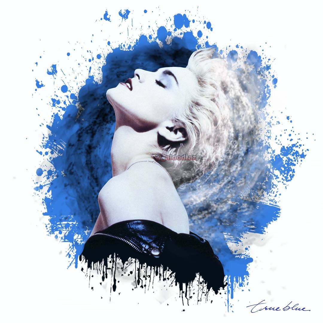 Madonna FanMade Covers True Blue Art Madonna FanMade Covers True Blue Art