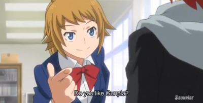 GUNDAM BUILD FIGHTERS TRY-Episode 1: The Boy Who Calls The Wind (ENG sub) Do you like Gunpla?